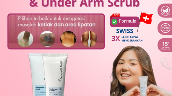 Paket Under Arm Cream & Under Arm Scrub BOA